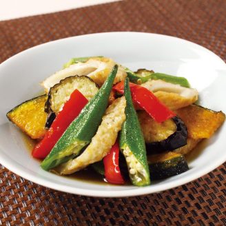 小松菜とひじきとちくわの甘辛炒め ミネラルたっぷり常備菜