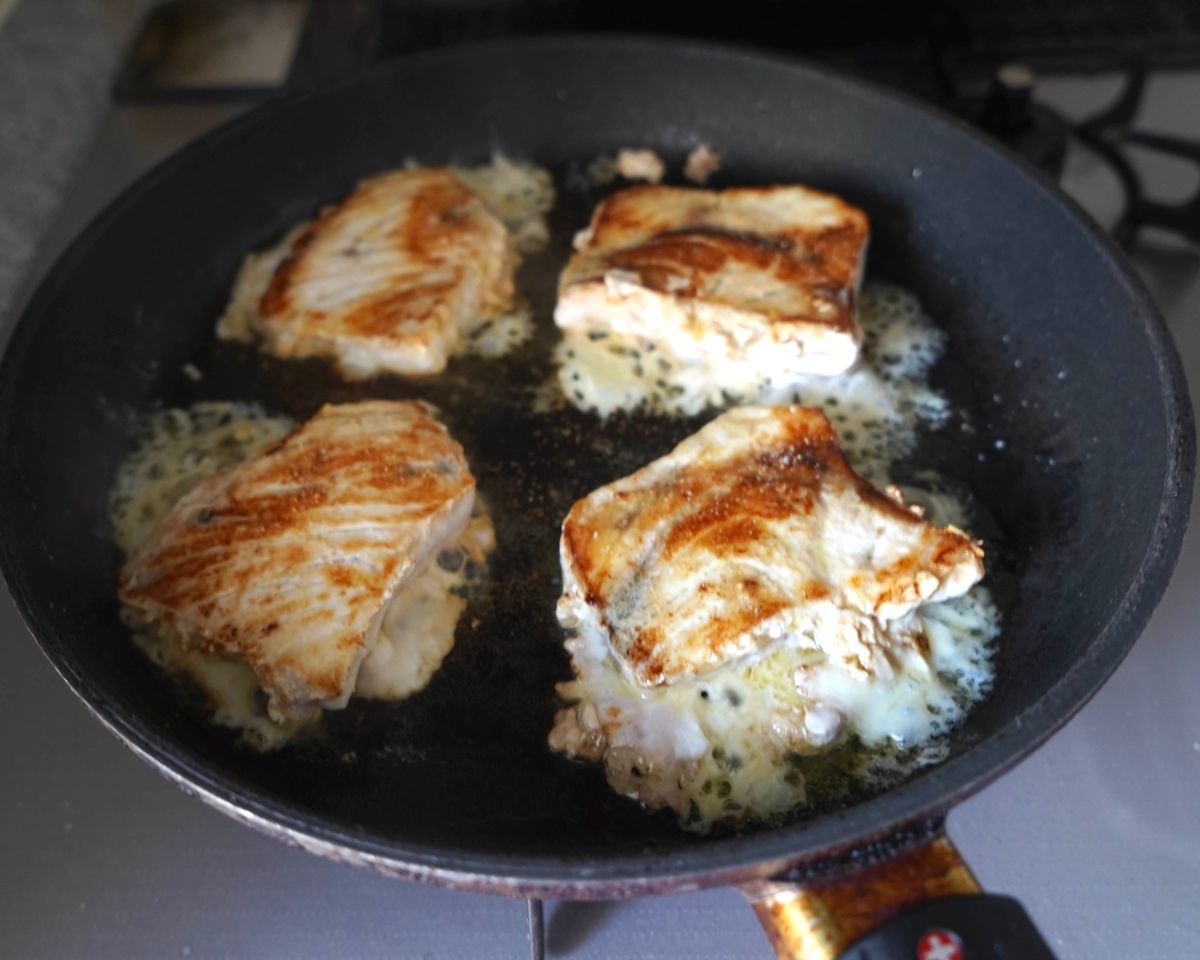 かじきのチーズ焼き