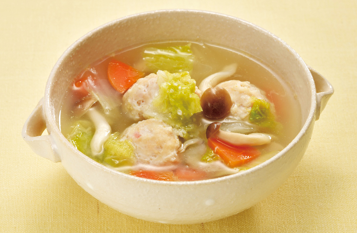 鶏ひき肉団子のスープ by 福岡県クックパッド簡単おいしいみんなのレシピが392万品