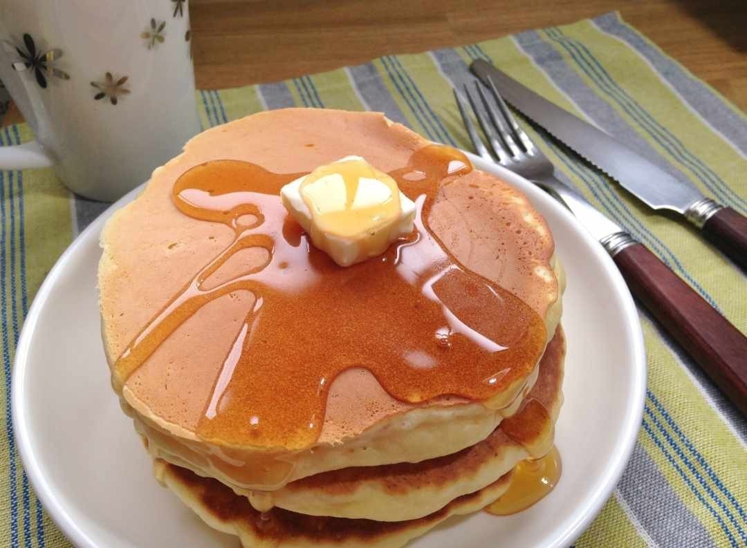 ふわふわヨーグルトスフレパンケーキレシピ