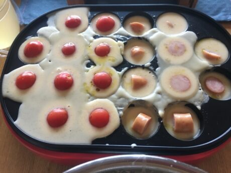 中身は何かな？わくわくおもしろたこ焼き