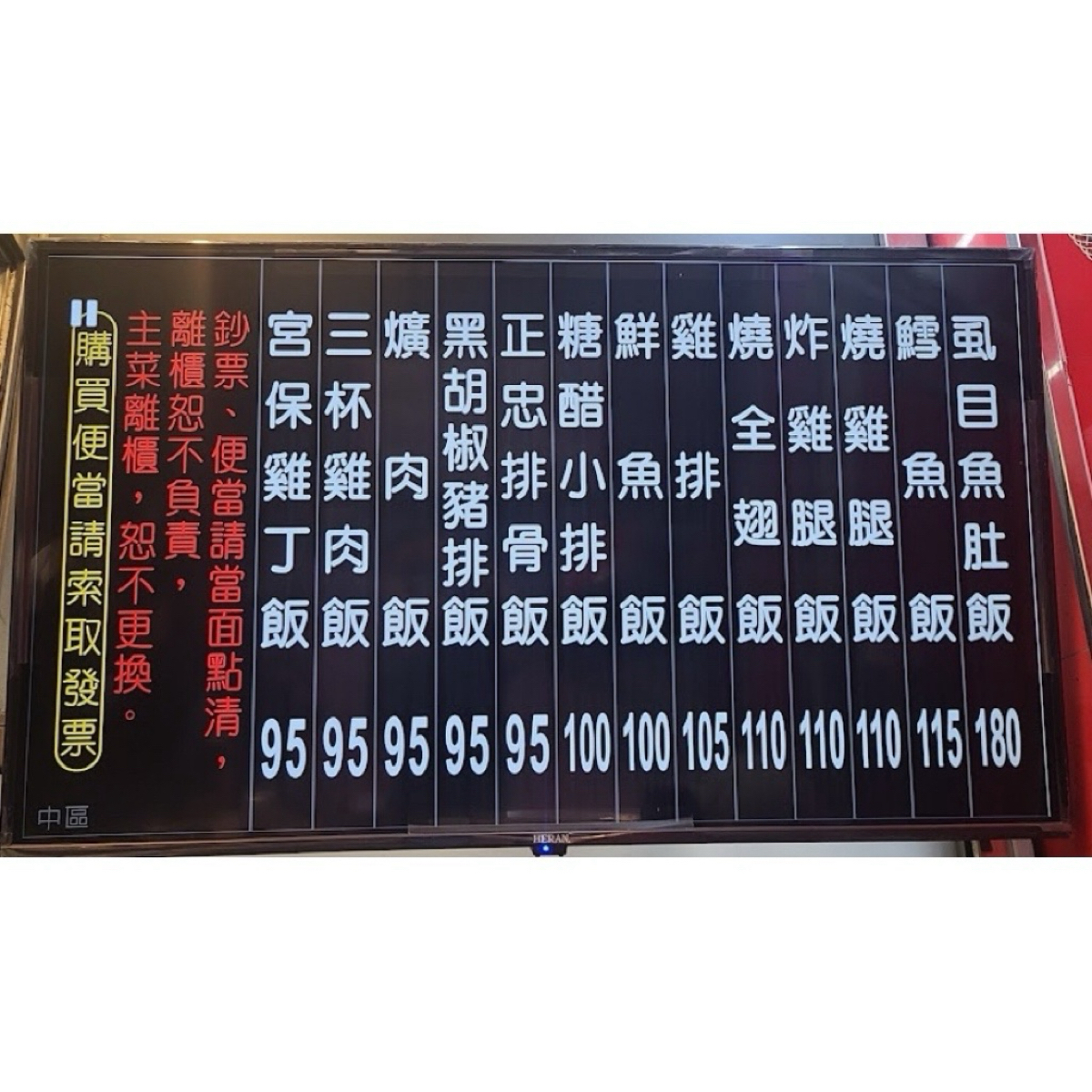 台北グルメ 中壢さくさくジューシー巨大フライドチキン弁当『正忠排骨飯』 : 好吃 好酒 好台湾