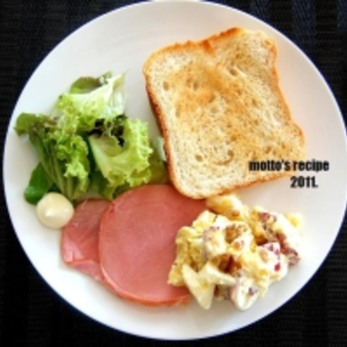 1週間の簡単朝食パンアレンジレシピ