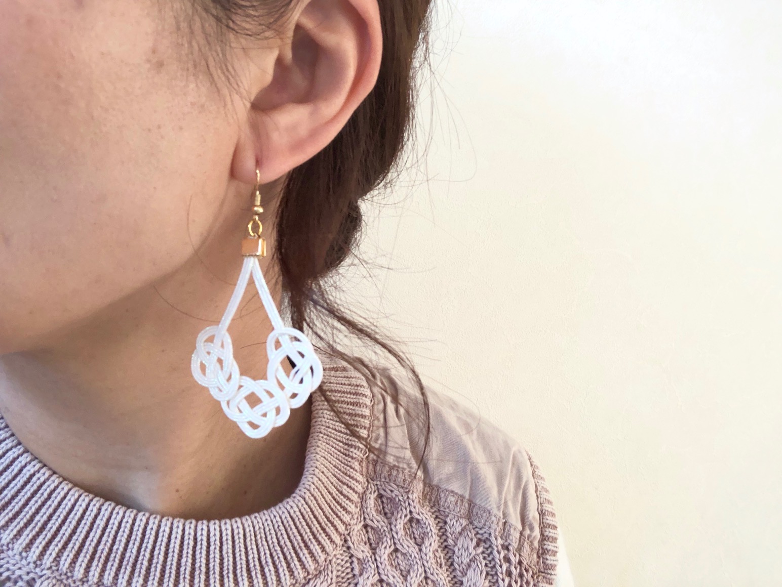 お祝いに 少し変わったあわび結び - ゆらり、ふわり