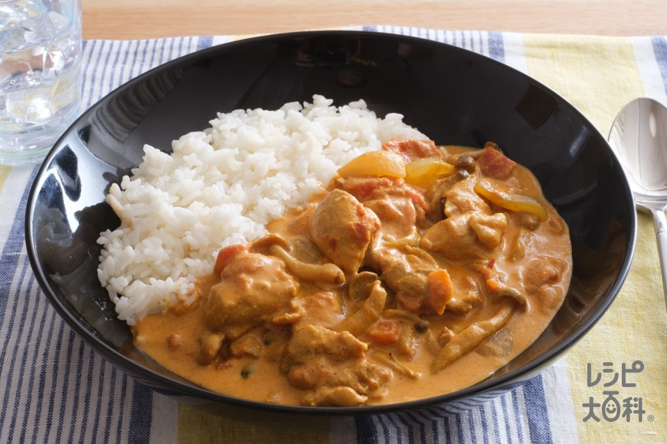 バターチキンカレーかんたんレシピ桃屋