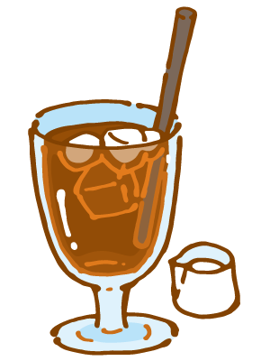 カフェオレ☕️❄イラストお絵描きゆるいイラスト飲み物イラストかわいいイラストゆるイラストゆるかわゆるい飲み物朝食カフェオレアイスコーヒfoodillustrationillustrationcuteillustrationcafeaulaitbreakfast