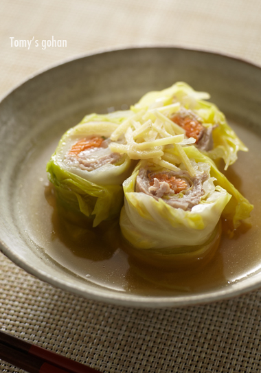 和風ロールキャベツ