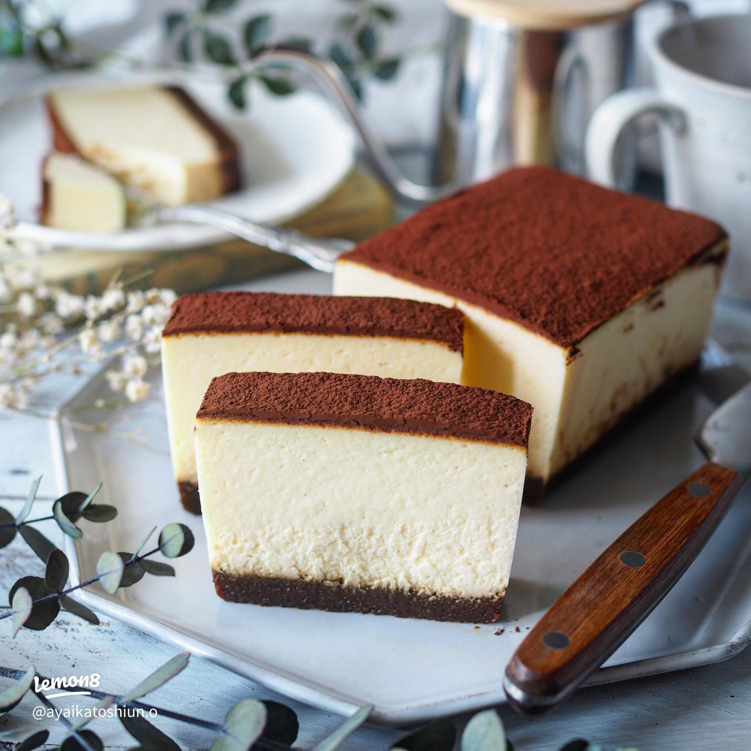 クリームチーズ♡ティラミスケーキ