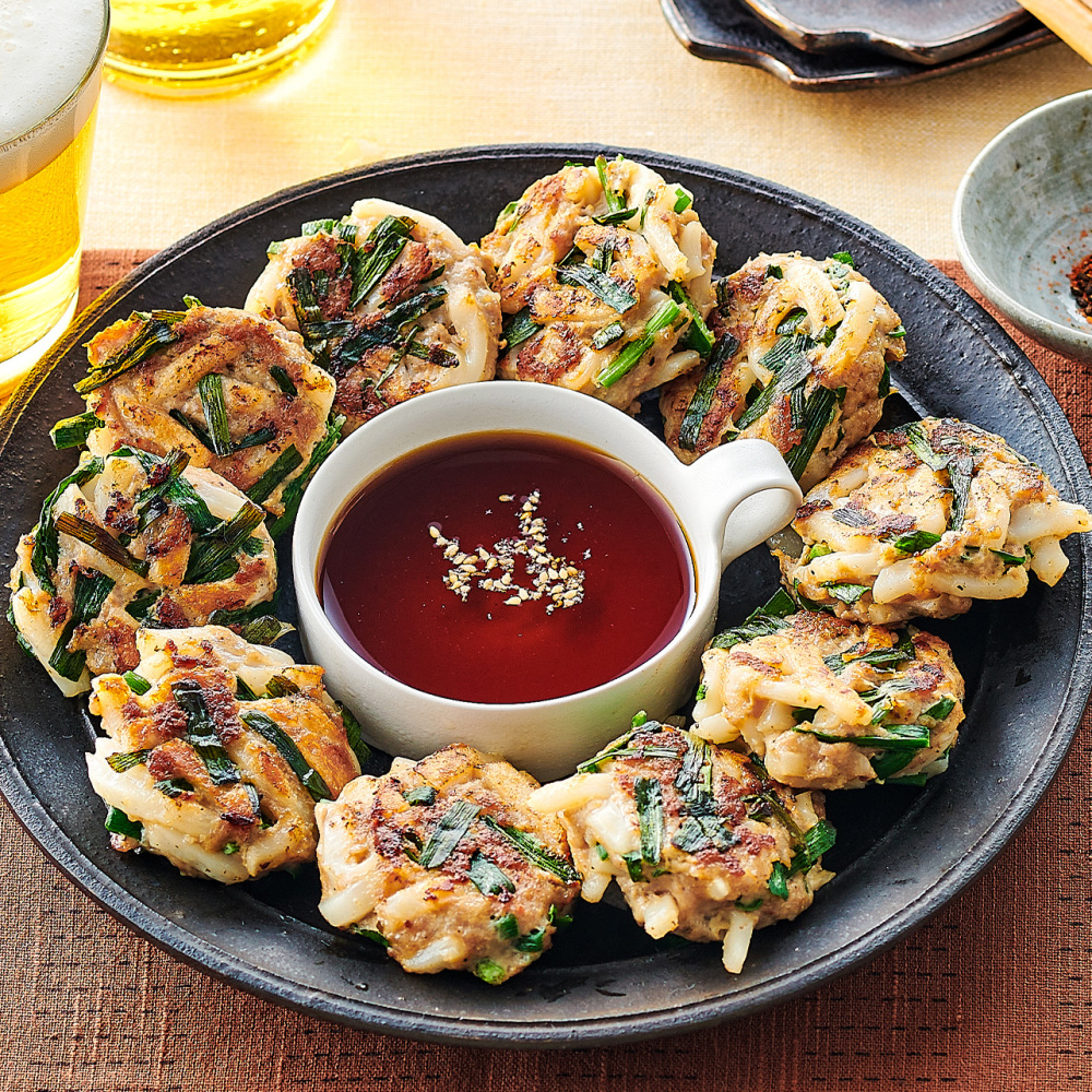 梅と鶏ささみのおろしうどん