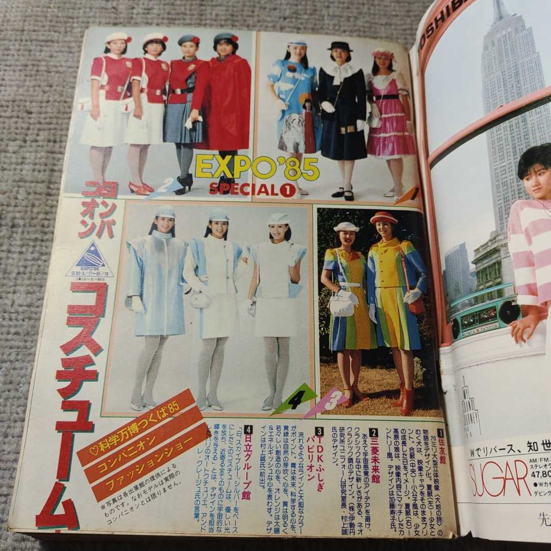 科学万博―つくば'85公式ガイドブック/各国パビリオン コンパニオンガール制服 会場内乗り物  アリスのふしぎトラベル川端英樹画/和田誠装幀｜Yahoo!フリマ（旧PayPayフリマ）