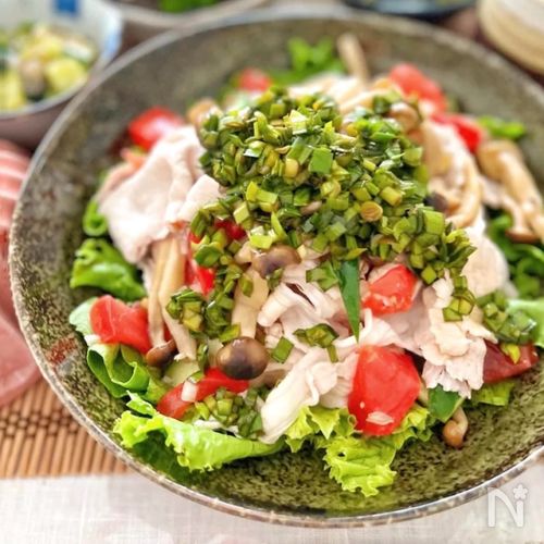 きょうの料理 豚しゃぶ にらチーズだれの作り方。和田明日香さんのチーズで元気レシピ凛とした暮らし〜凛々と