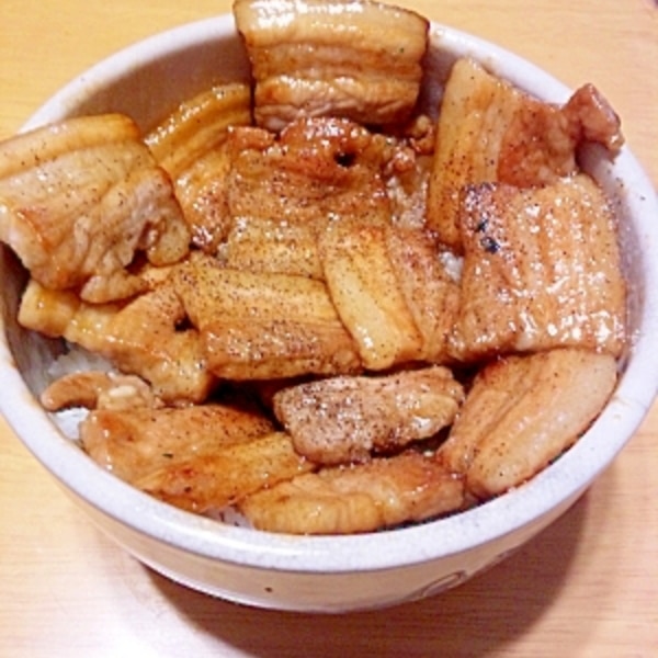 「帯広とん田」っぽい豚丼！マジうましっ