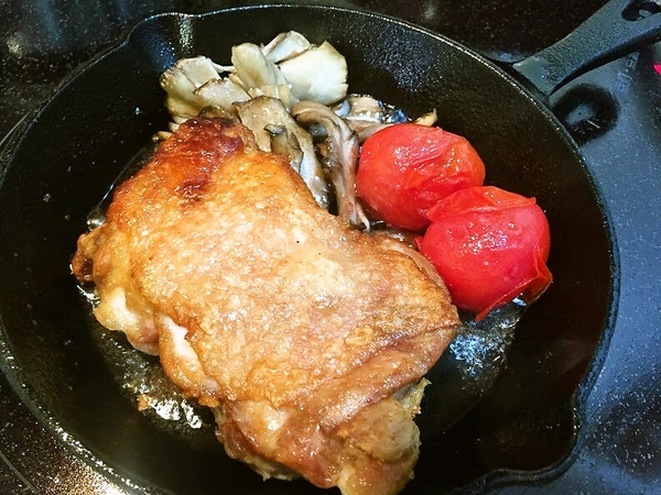 じっくり焼くだけパリパリチキン by あひる課長クックパッド簡単おいしいみんなのレシピが392万品