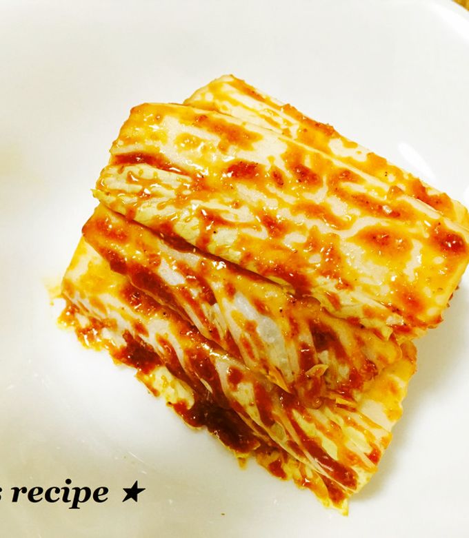 キムチの残り汁で、浅漬けキムチ