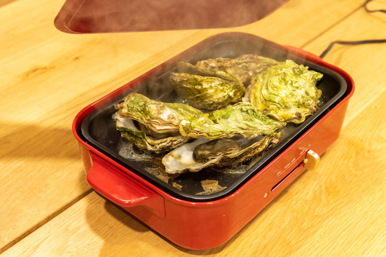 牡蠣のソテー バター焼き広島牡蠣の米田海産