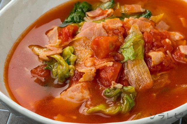 ベーコンチーズサニーレタスのホットサンドの朝ごはん3 26onai