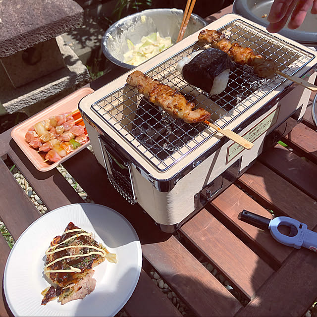 七輪で簡単庭ごはん – SHIKUMIMEMO