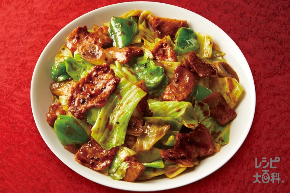 まごころ弁当・普通食 刻み 「ホイコーローと大豆サラダ」を食べました - こせたん宅配弁当