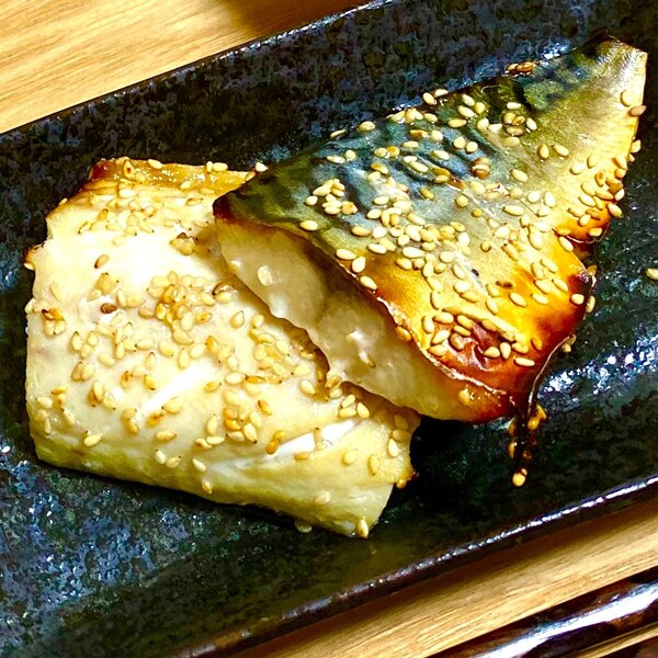 塩鯖のみりん漬け焼きクラシル