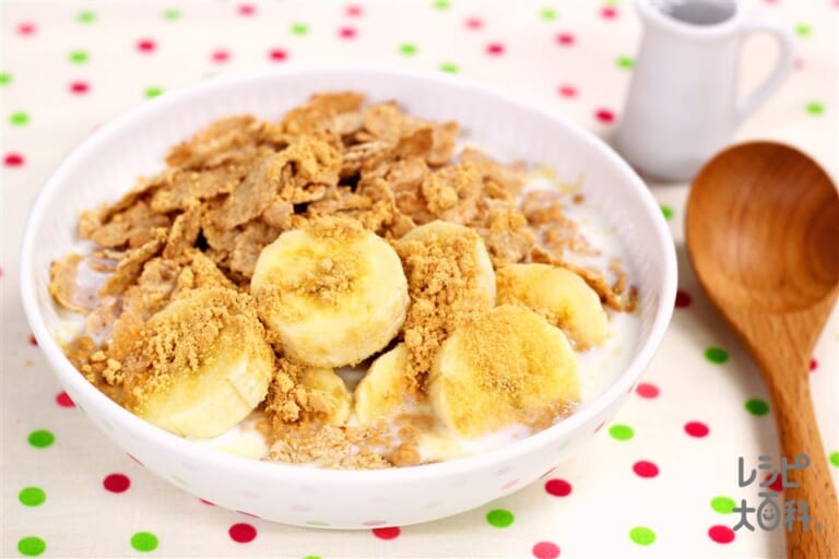 栄養満点、きなこご飯にハマる - Yuki's Small Kitchen