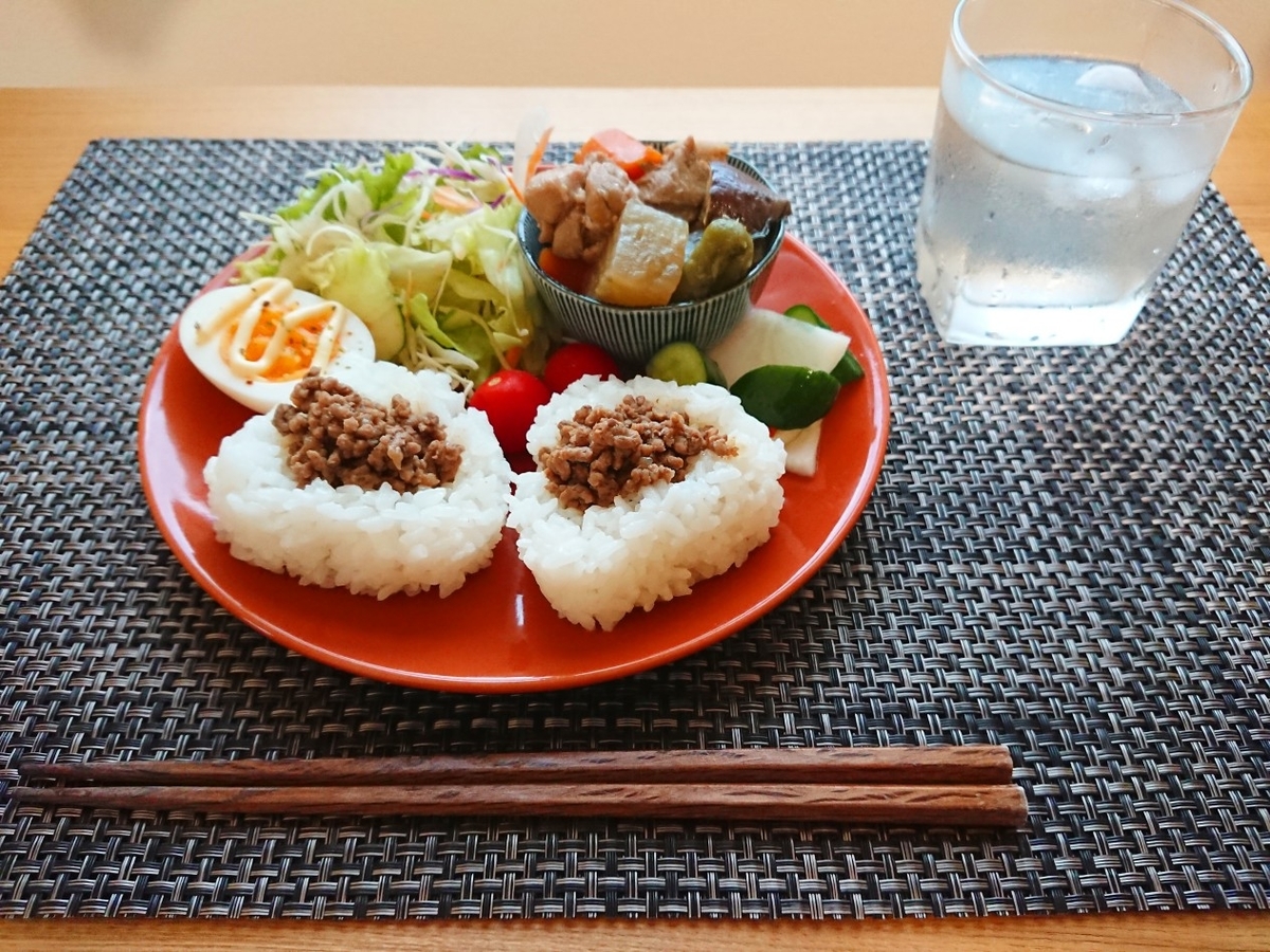 和んプレート朝ごはん～焼きおにぎりの朝ごはん～マーマレードキッチン♪