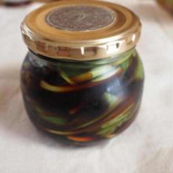 行者にんにくの醤油漬け