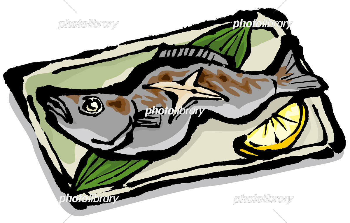 ブリの照り焼きのイラスト商用OKの無料イラスト素材サイト ツカッテ