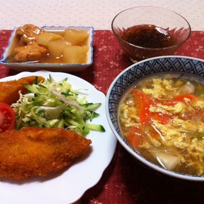 給食のワンタンスープ - 梅の実学園・みんなのモグモグレシピ