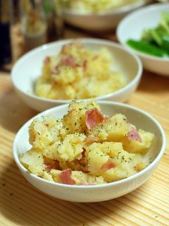 焚き火で作る焼きじゃがバターの極意