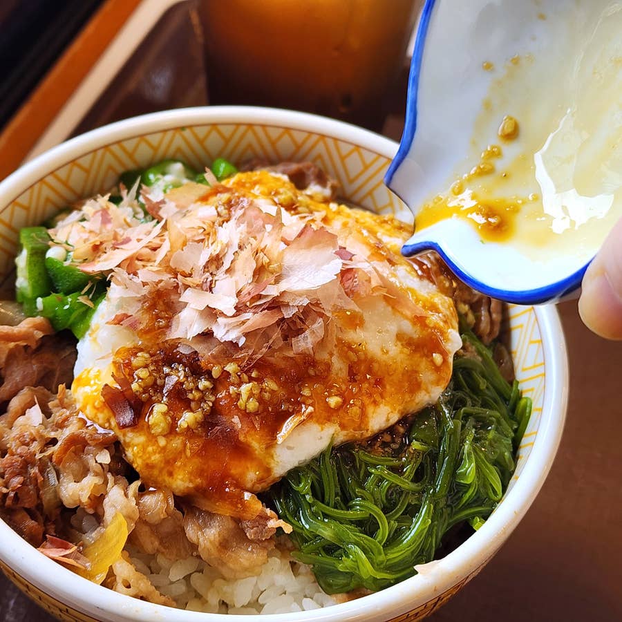 めかぶ・オクラ・山かけでネバネバ三昧なすき家の「めかぶオクラ牛丼」「山かけめかぶオクラ牛丼」「山かけめかぶオクラ牛丼」試食レビュー -ライブドアニュース