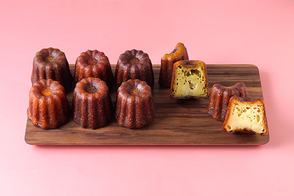 カヌレ型で作るアールグレイのバターケーキ