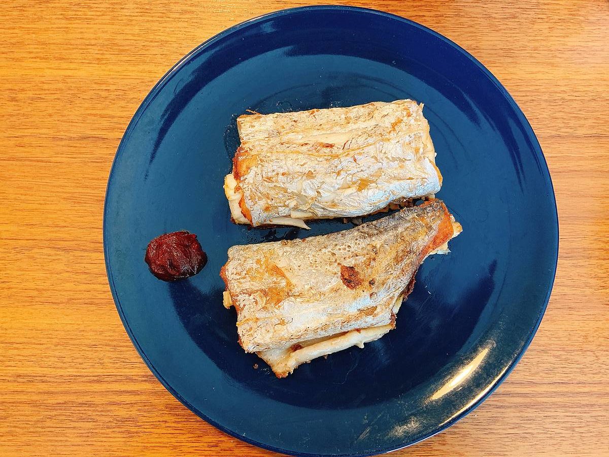 南大門市場 カルチジョリム 太刀魚の煮付け 横丁韓国のうまいもん横丁韓国旅行「コネスト」