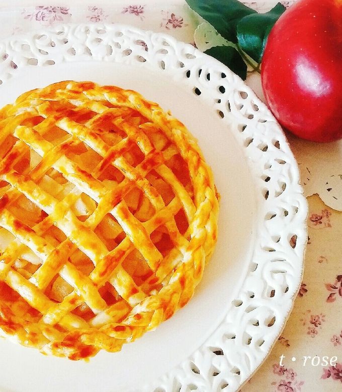 冷凍パイを使ってアップルパイ 初めてでも簡単