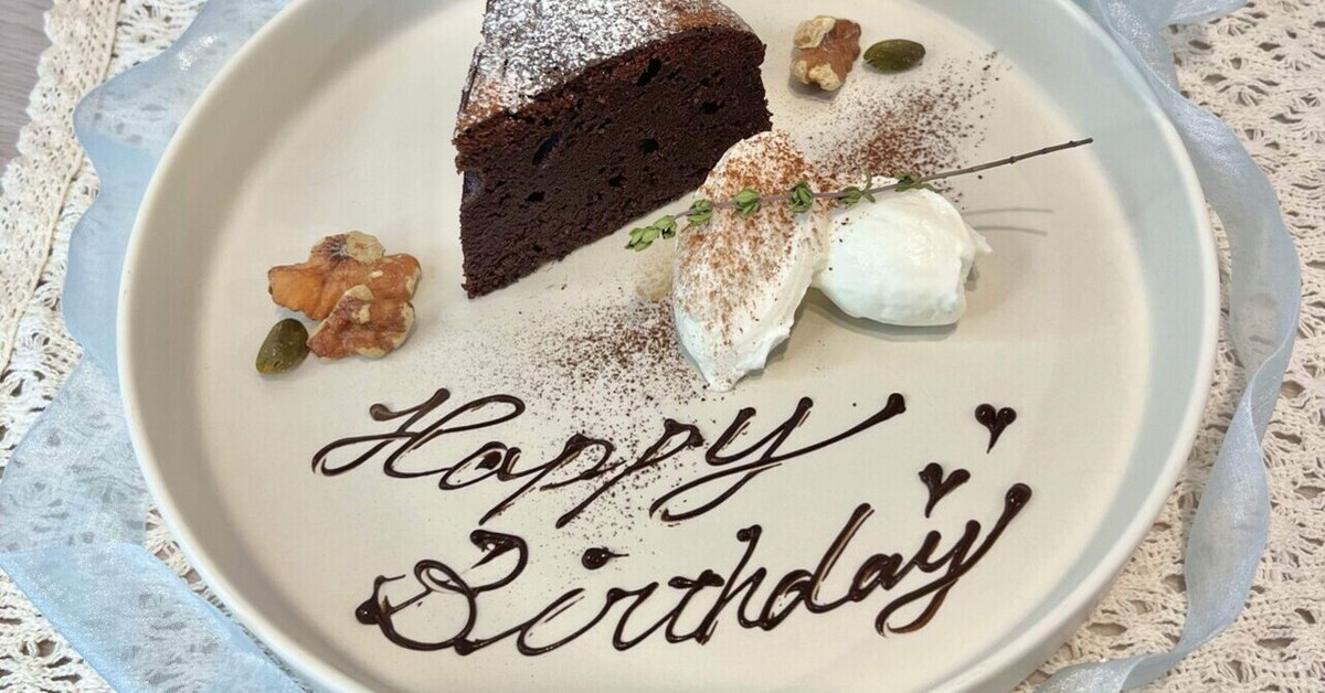 チョコペンを使ったイラストプレートの手書き誕生日プレートの作り方