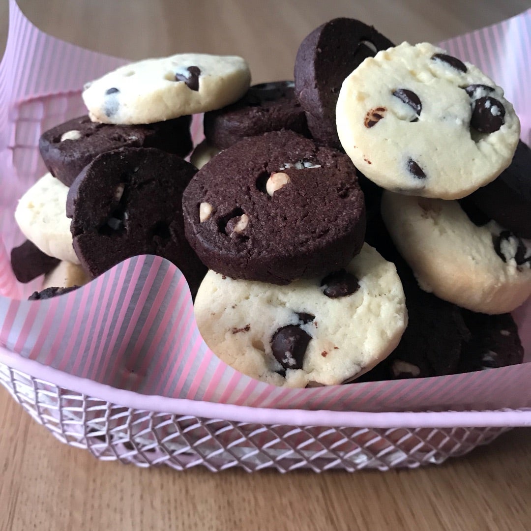 チョコチップ☆アイスボックスクッキー簡単お菓子とおうちごはん、日々のこと