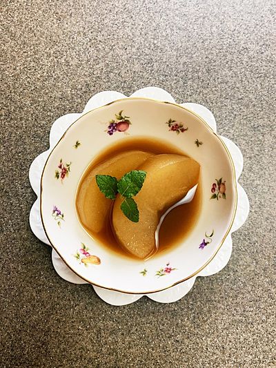梨のコンポート
