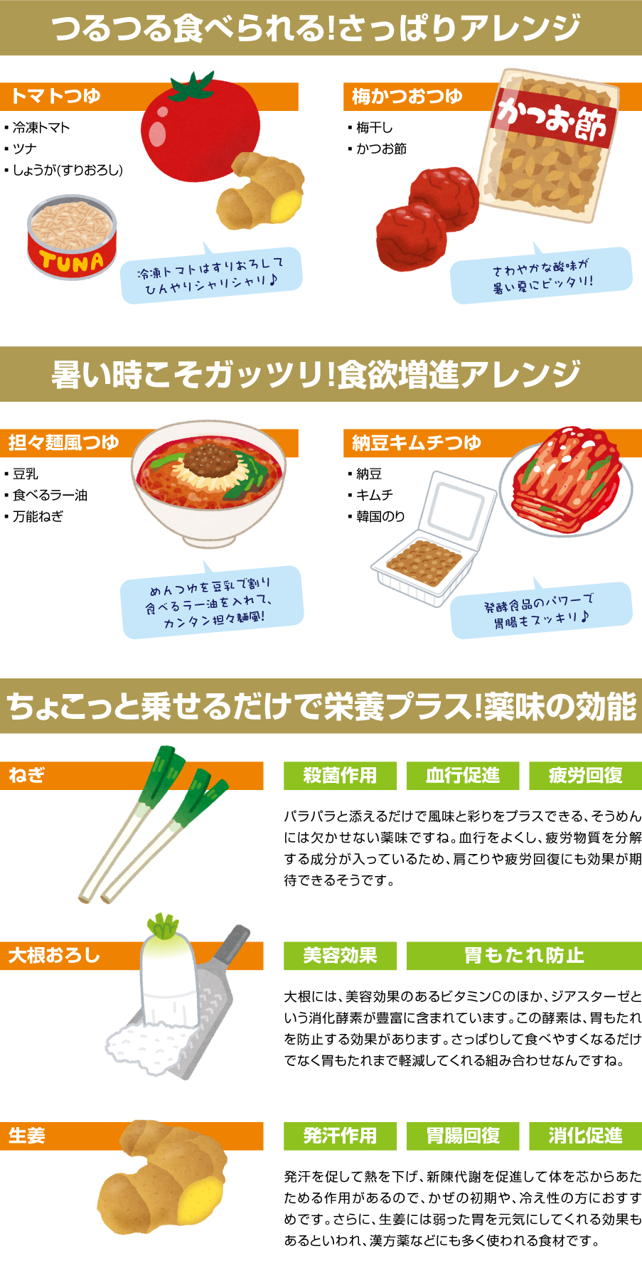 定番入り間違いなし！絶品「そうめんつゆ」アレンジレシピ