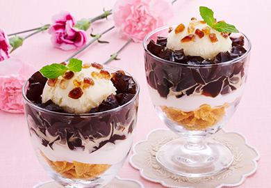 Café＆MealMUJI日比谷 コーヒーゼリーパフェを食べたことはありますでしょうか。 無印良品