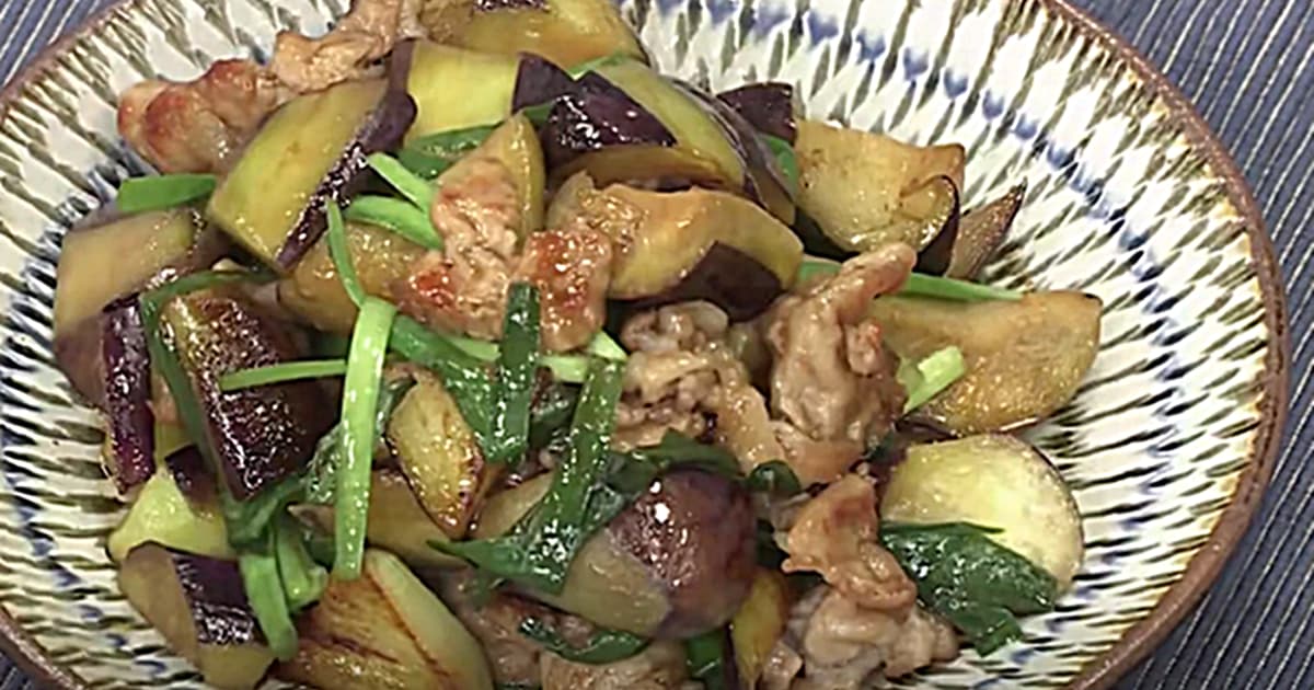 DAIGOも台所 豚こまとなすのポン酢炒めの作り方。 山本ゆりさん考案。 - miraku 〜美楽食