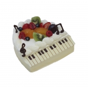 次女ﾁｬﾝのリクエストはピアノのケーキ♪鍵盤頑張りましたっ 笑すきなこと ぜんぶ。愛知県豊橋市のお菓子教室La Bonbonnière