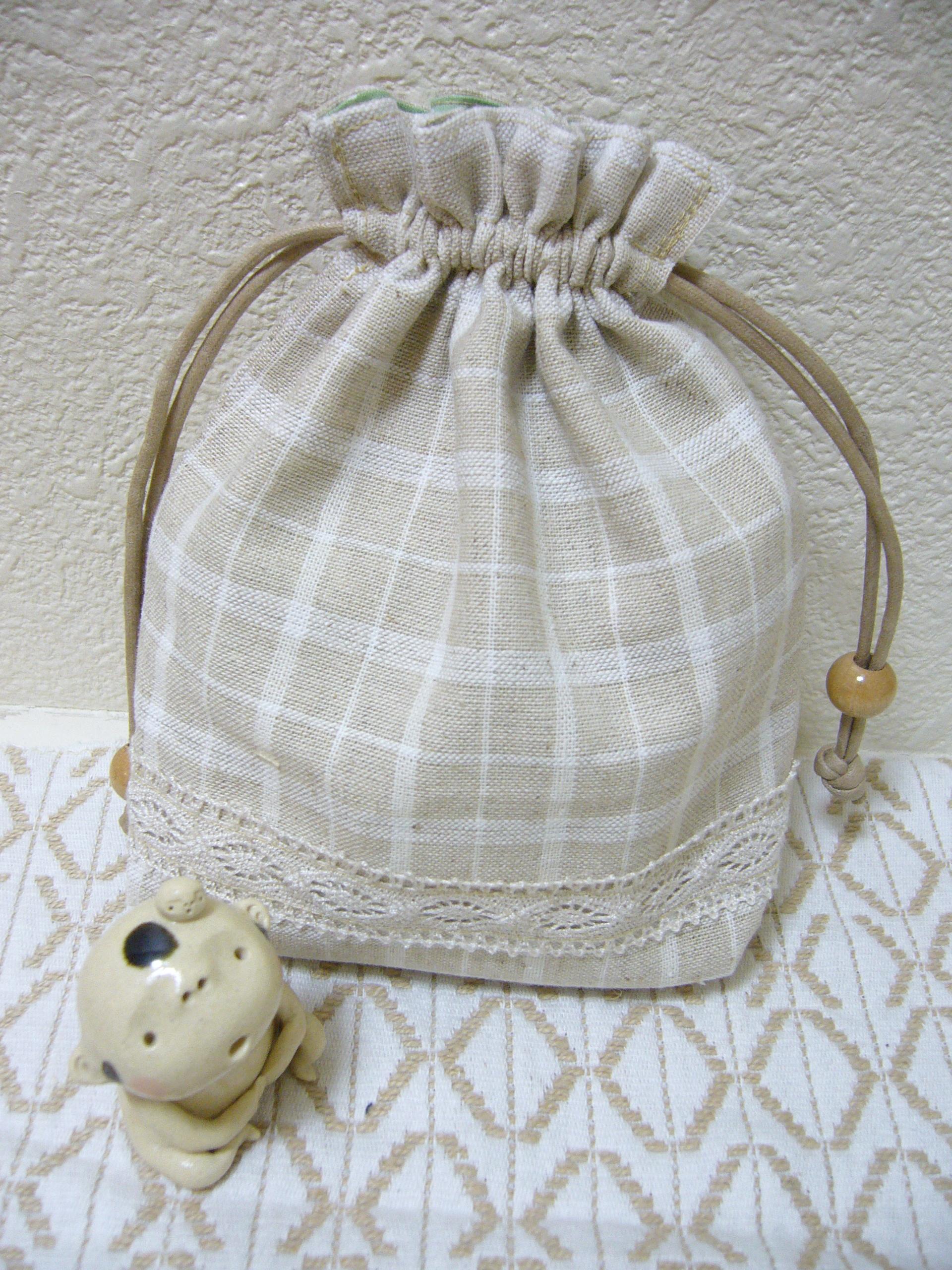 ミシンで作る浴衣に合うバッグ 信玄袋タイプ 大人・子ども手作りレシピクロバー株式会社