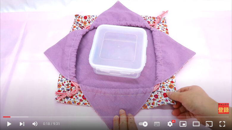 お弁当袋の作り方まとめ 保冷タイプやあずま袋型 裁断サイズの計算法もnunocoto fabric