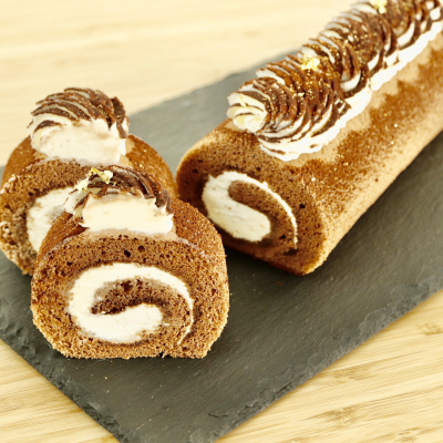 フライパンで！しっとり美味しいロールケーキ。と今年1年お世話になりました！大変！！この料理簡単すぎかも３STEP COOKING