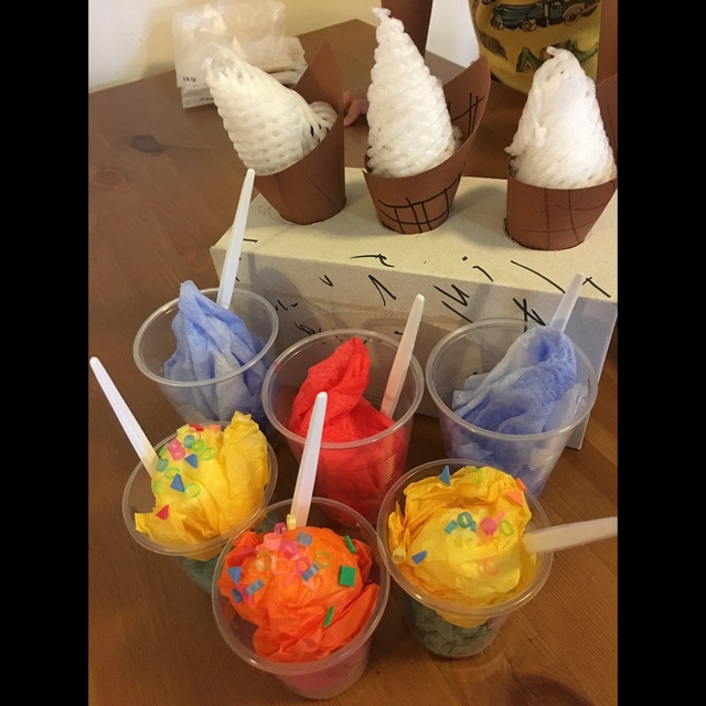 アイスクリーム手遊びで楽しく学ぼう
