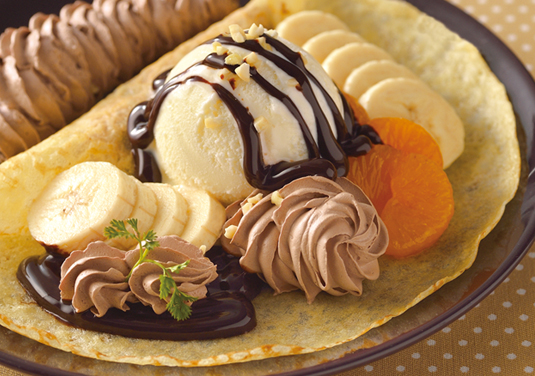 チョコバナナクレープ by たふみパパクックパッド簡単おいしいみんなのレシピが392万品