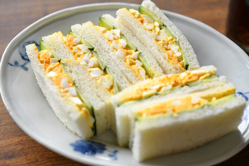 基本の厚焼き卵サンド