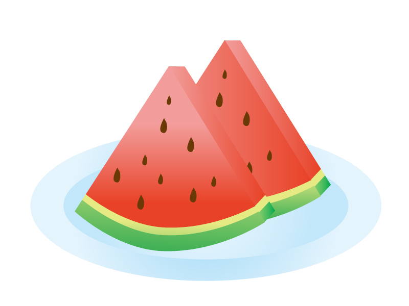 スイカ」のアイデア 9 件スイカ, イラスト 動物, スイカ イラスト