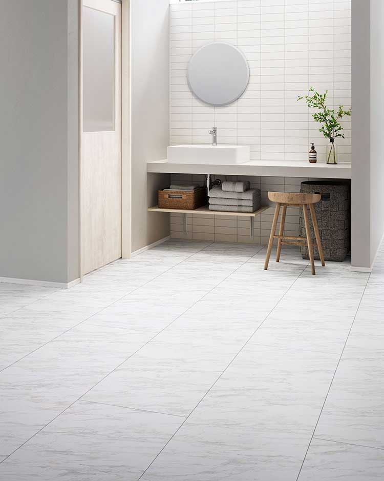 MS-3170 シンコール フロアタイル ホワイトオニックスの激安通販 ゲキセンプラス