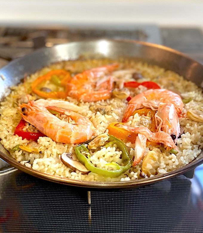 おひとり様の〜パエリア