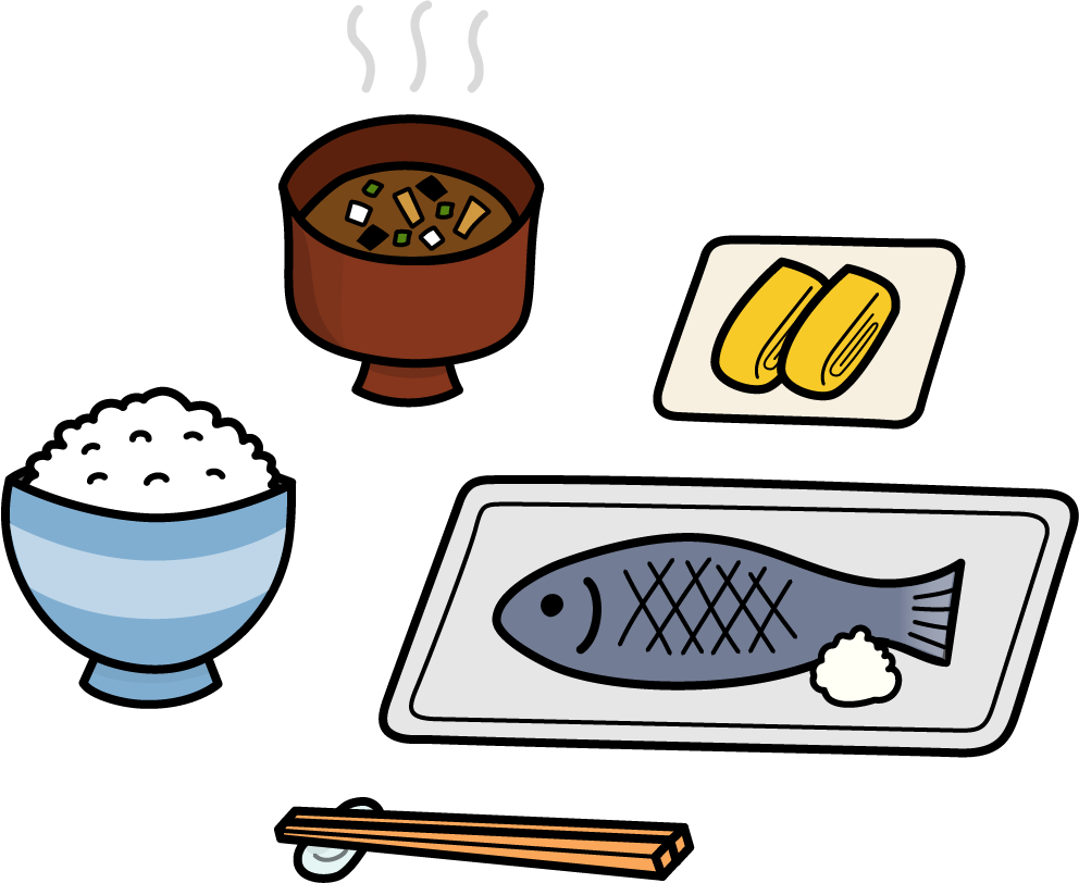 食事・お弁当を食べる看護師のイラスト│看護師イラスト・フリー素材集 無料 │看護師ライフをもっとステキに ナースプラス